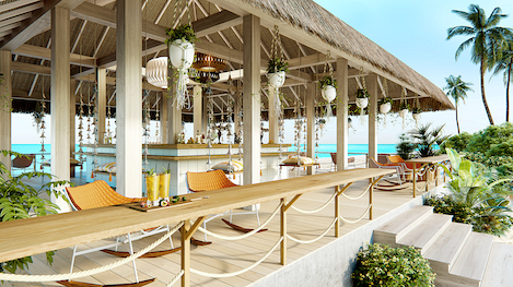 JW Marriott Maldives Resort & Spa Horizon Pool Bar